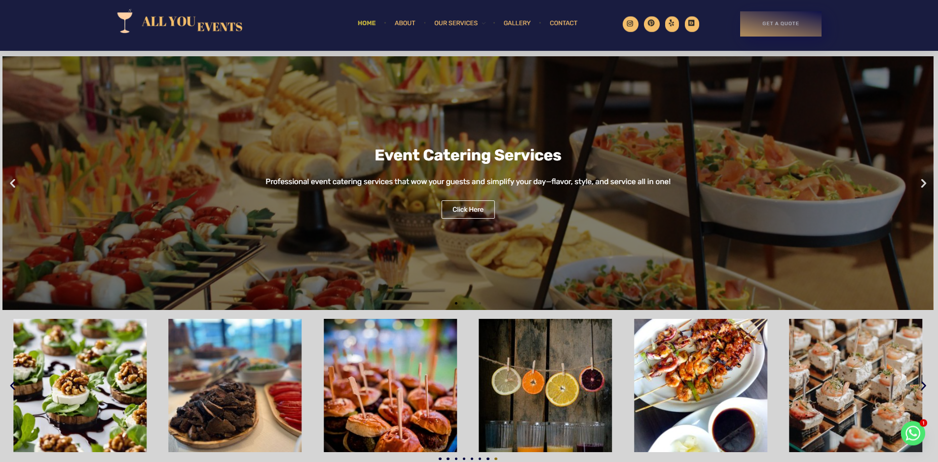 allyouevents.com